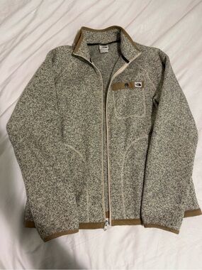 Men’s The North Face Heathered full Zip Jacket sweater